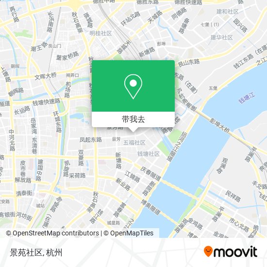 景苑社区地图