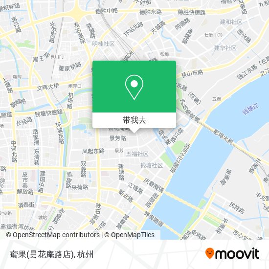 蜜果(昙花庵路店)地图