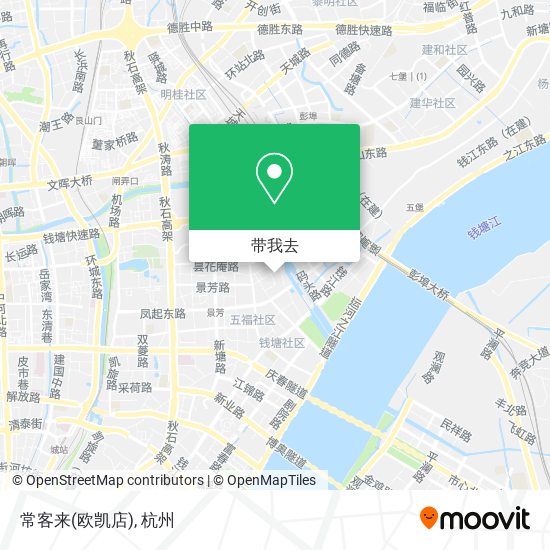 常客来(欧凯店)地图