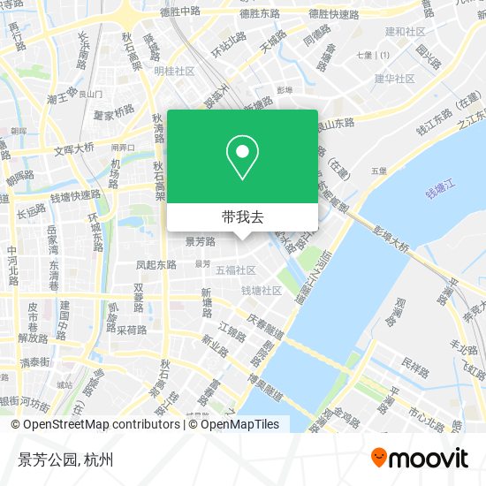 景芳公园地图