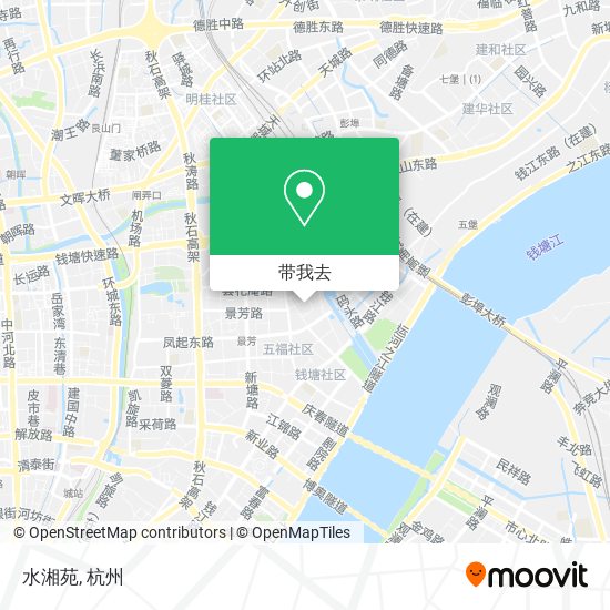 水湘苑地图