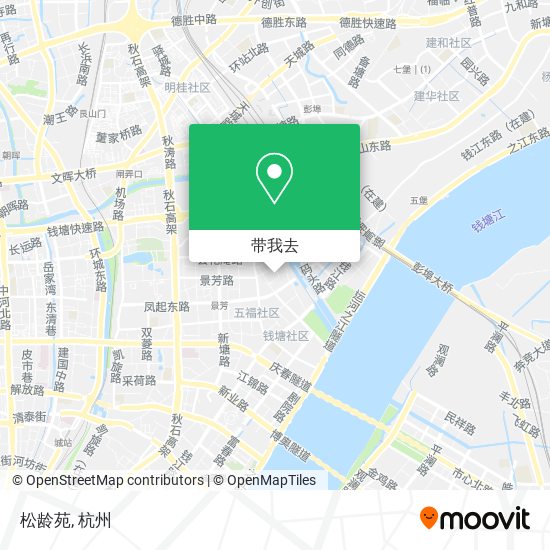 松龄苑地图