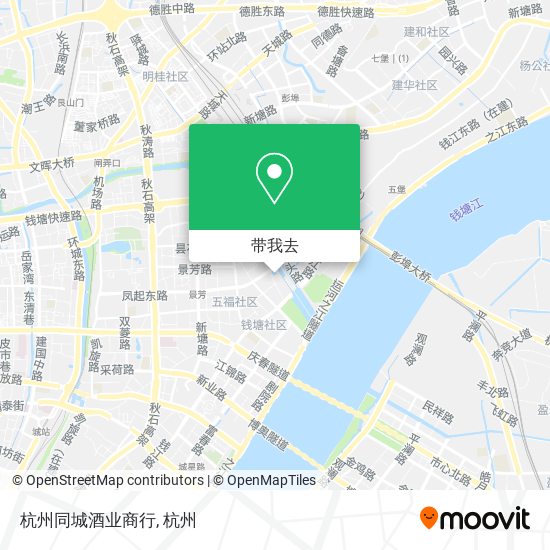 杭州同城酒业商行地图