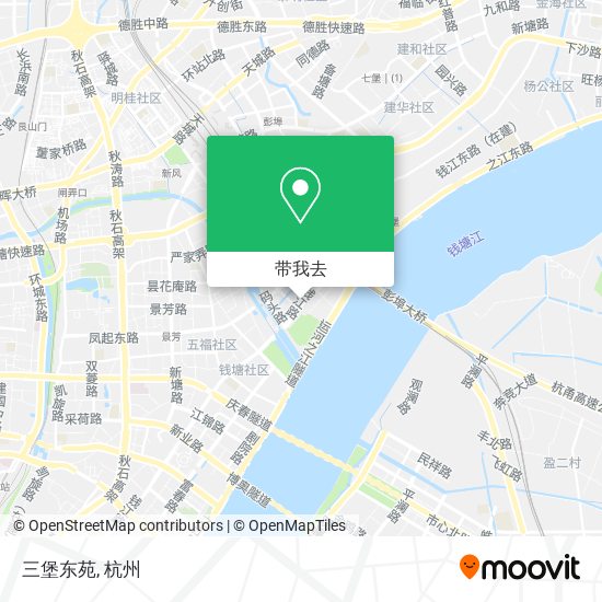 三堡东苑地图