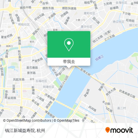 钱江新城益寿院地图