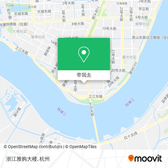浙江雅购大楼地图