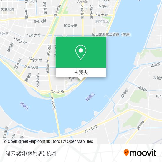 缙云烧饼(保利店)地图