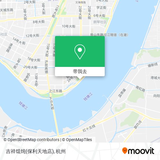 吉祥馄饨(保利天地店)地图