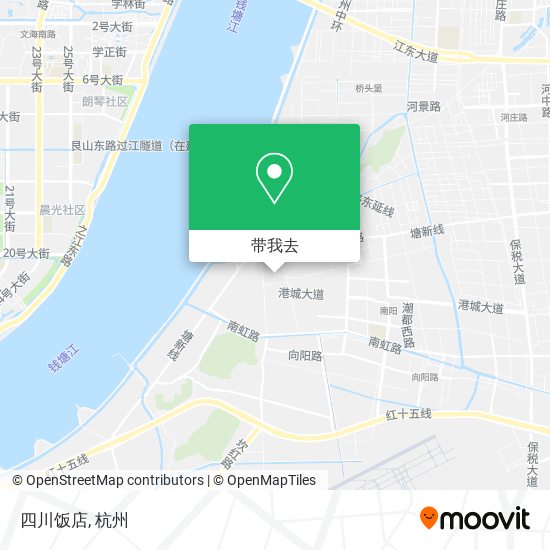 四川饭店地图