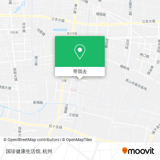 国珍健康生活馆地图