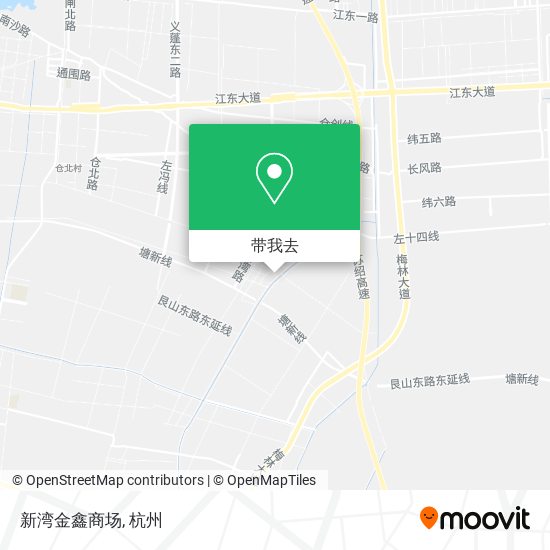 新湾金鑫商场地图