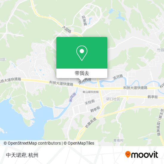 中天珺府地图