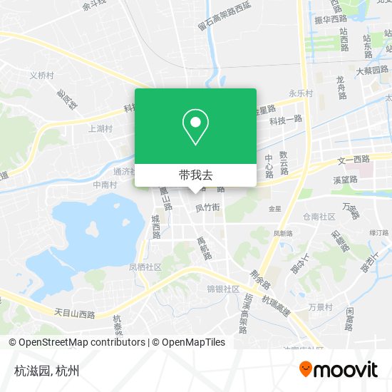 杭滋园地图