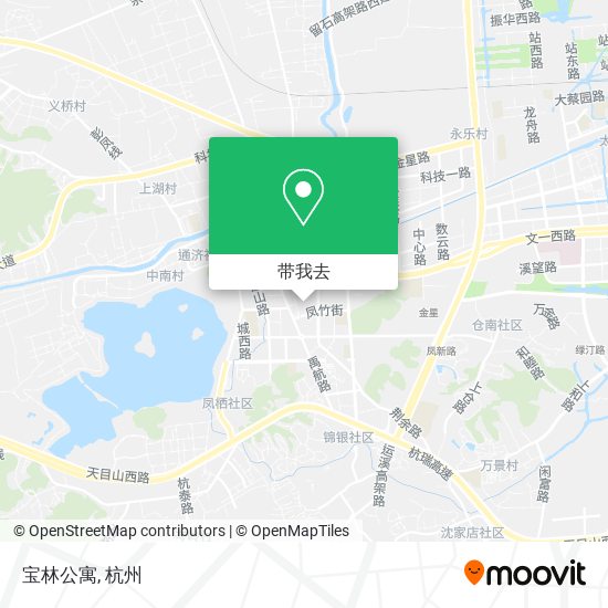 宝林公寓地图