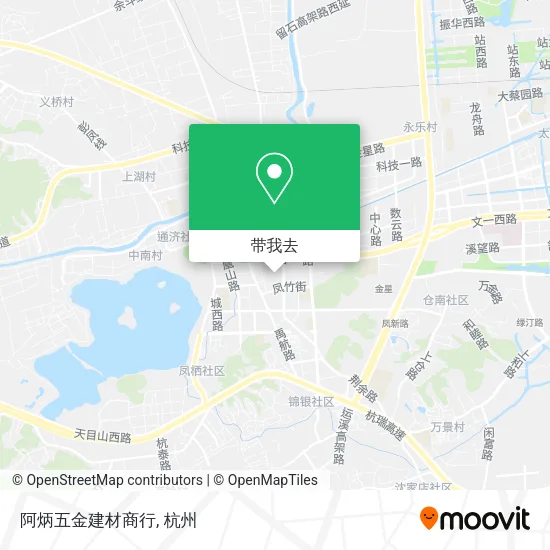 阿炳五金建材商行地图