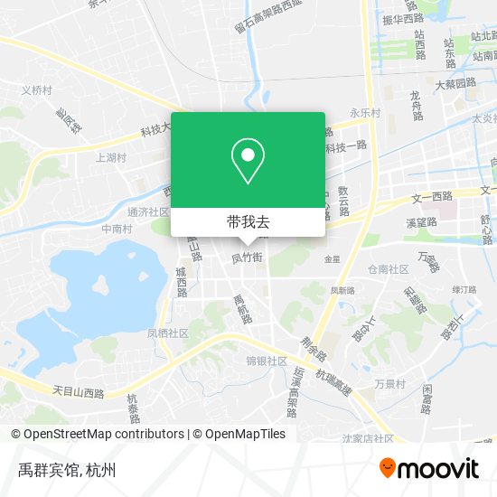 禹群宾馆地图