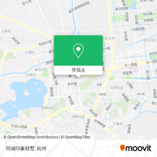 同城印象联墅地图