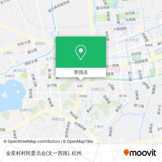 金星村村民委员会(文一西路)地图