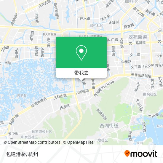 包建港桥地图