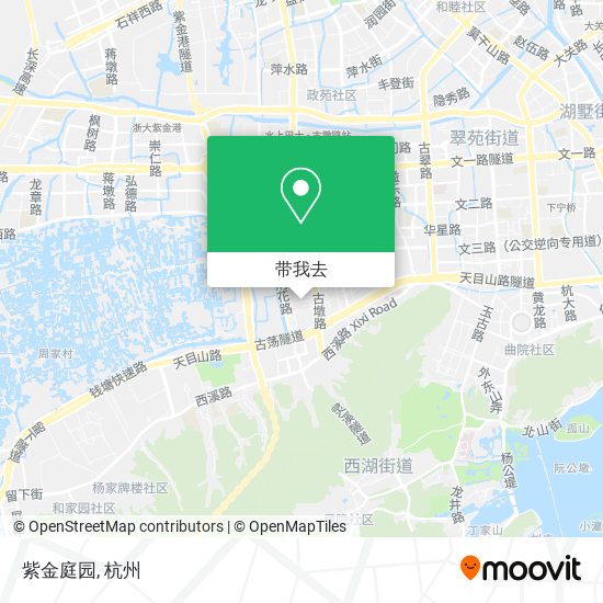 紫金庭园地图