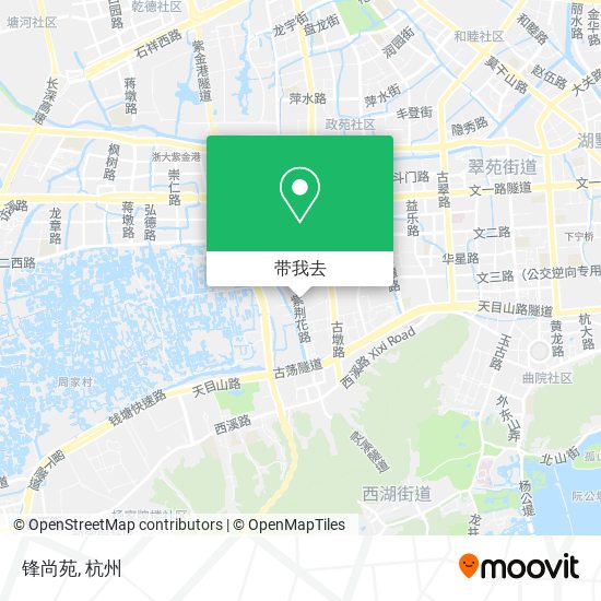 锋尚苑地图