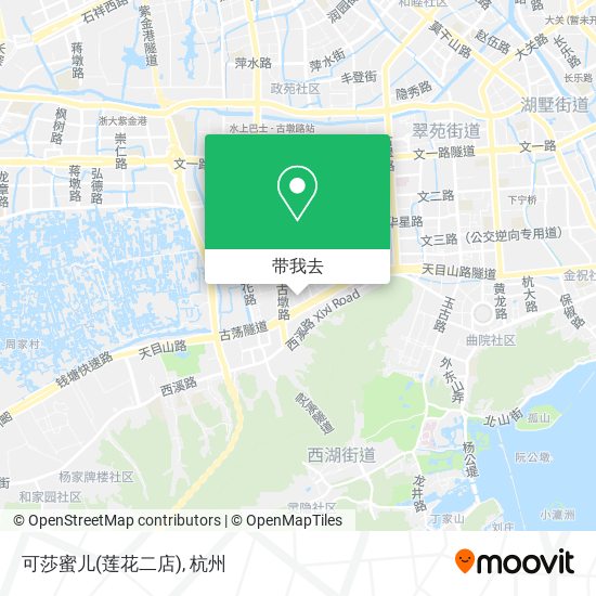 可莎蜜儿(莲花二店)地图