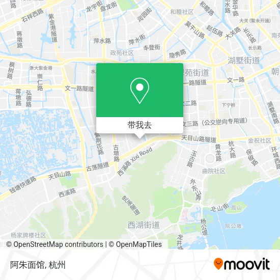 阿朱面馆地图