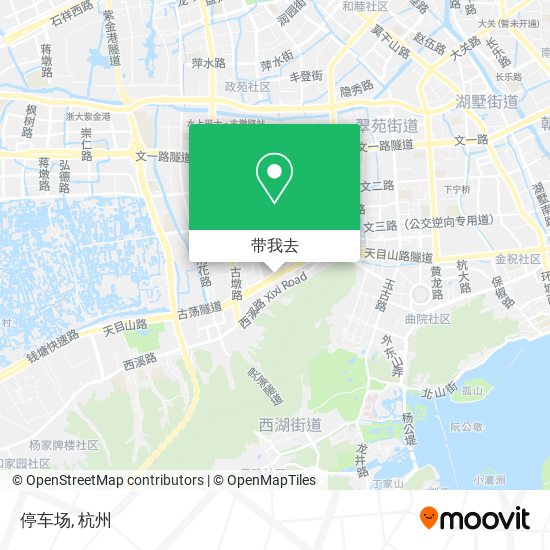 停车场地图
