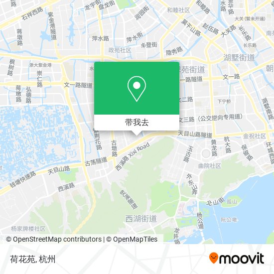 荷花苑地图