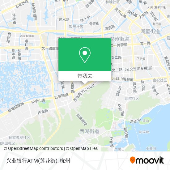 兴业银行ATM(莲花街)地图