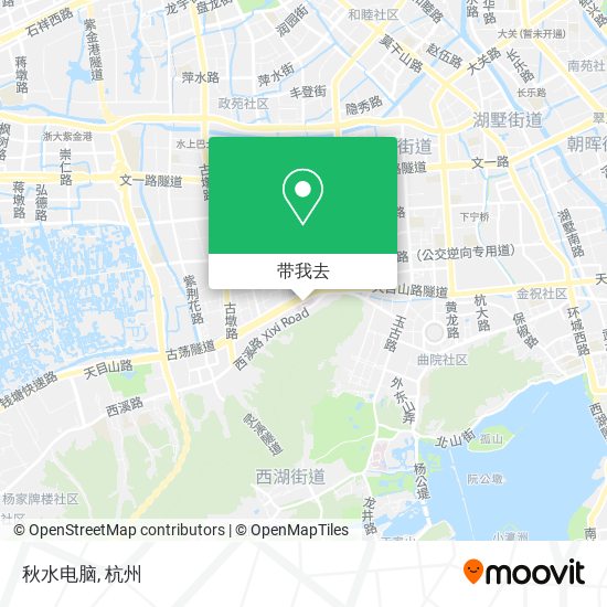 秋水电脑地图