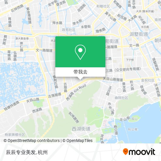 辰辰专业美发地图