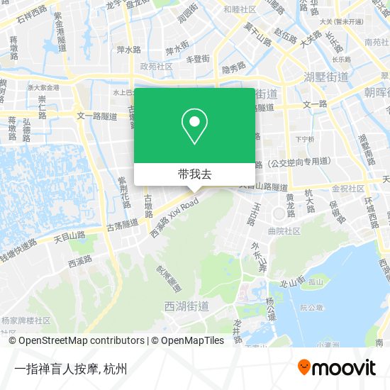 一指禅盲人按摩地图