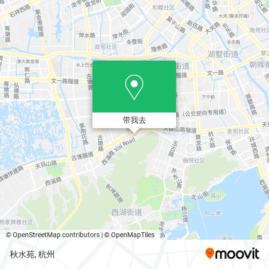 秋水苑地图