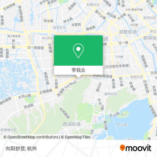 向阳炒货地图