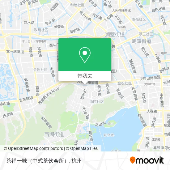 茶禅一味（中式茶饮会所）地图
