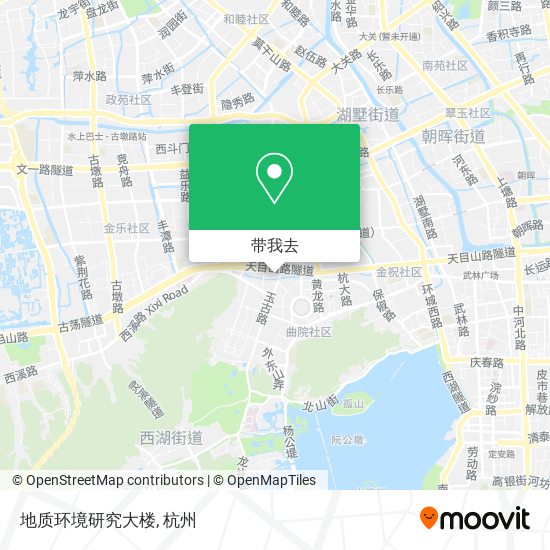 地质环境研究大楼地图