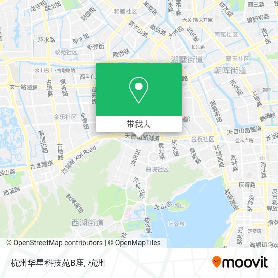 杭州华星科技苑B座地图
