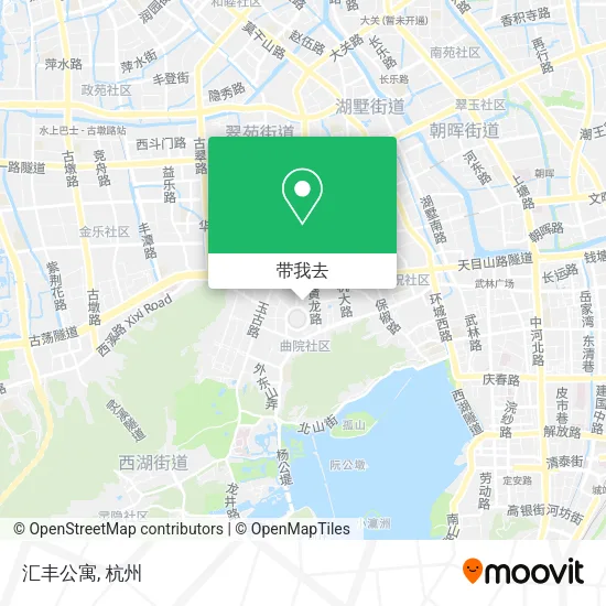 汇丰公寓地图