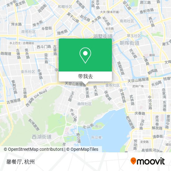 馨餐厅地图