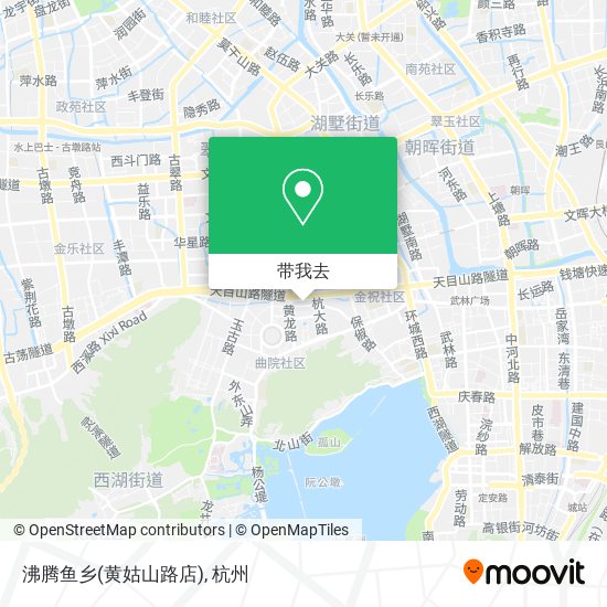 沸腾鱼乡(黄姑山路店)地图