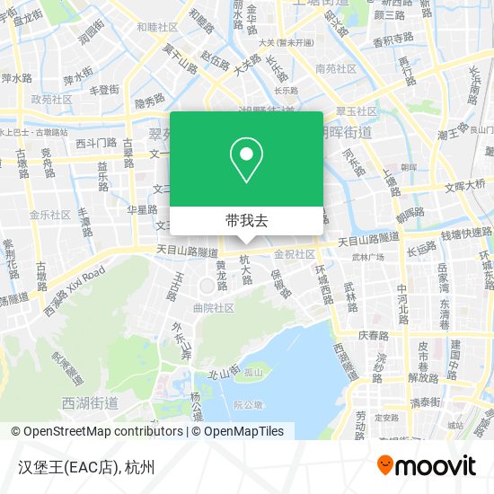 汉堡王(EAC店)地图