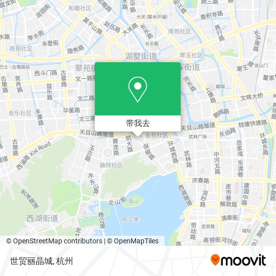 世贸丽晶城地图