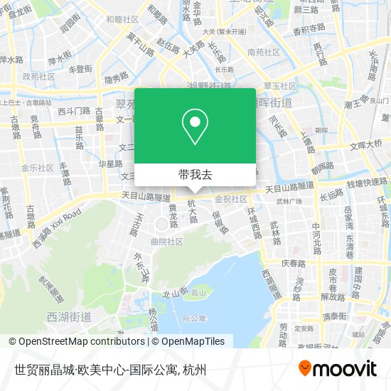 世贸丽晶城·欧美中心-国际公寓地图