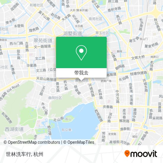 世林洗车行地图