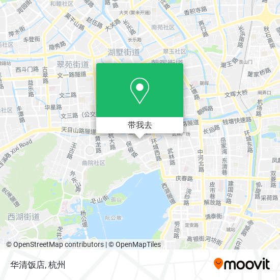 华清饭店地图