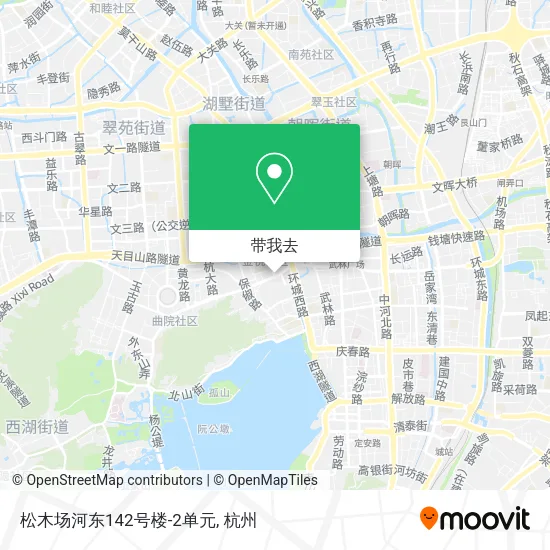 松木场河东142号楼-2单元地图