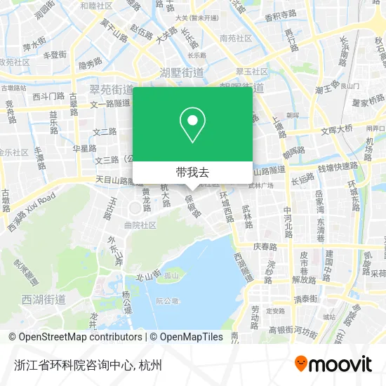 浙江省环科院咨询中心地图