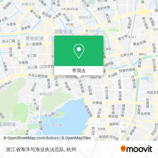 浙江省海洋与渔业执法总队地图