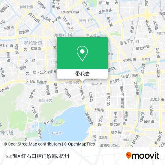 西湖区红石口腔门诊部地图